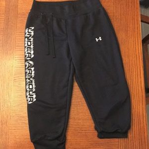 Under Armour capris sweat pants